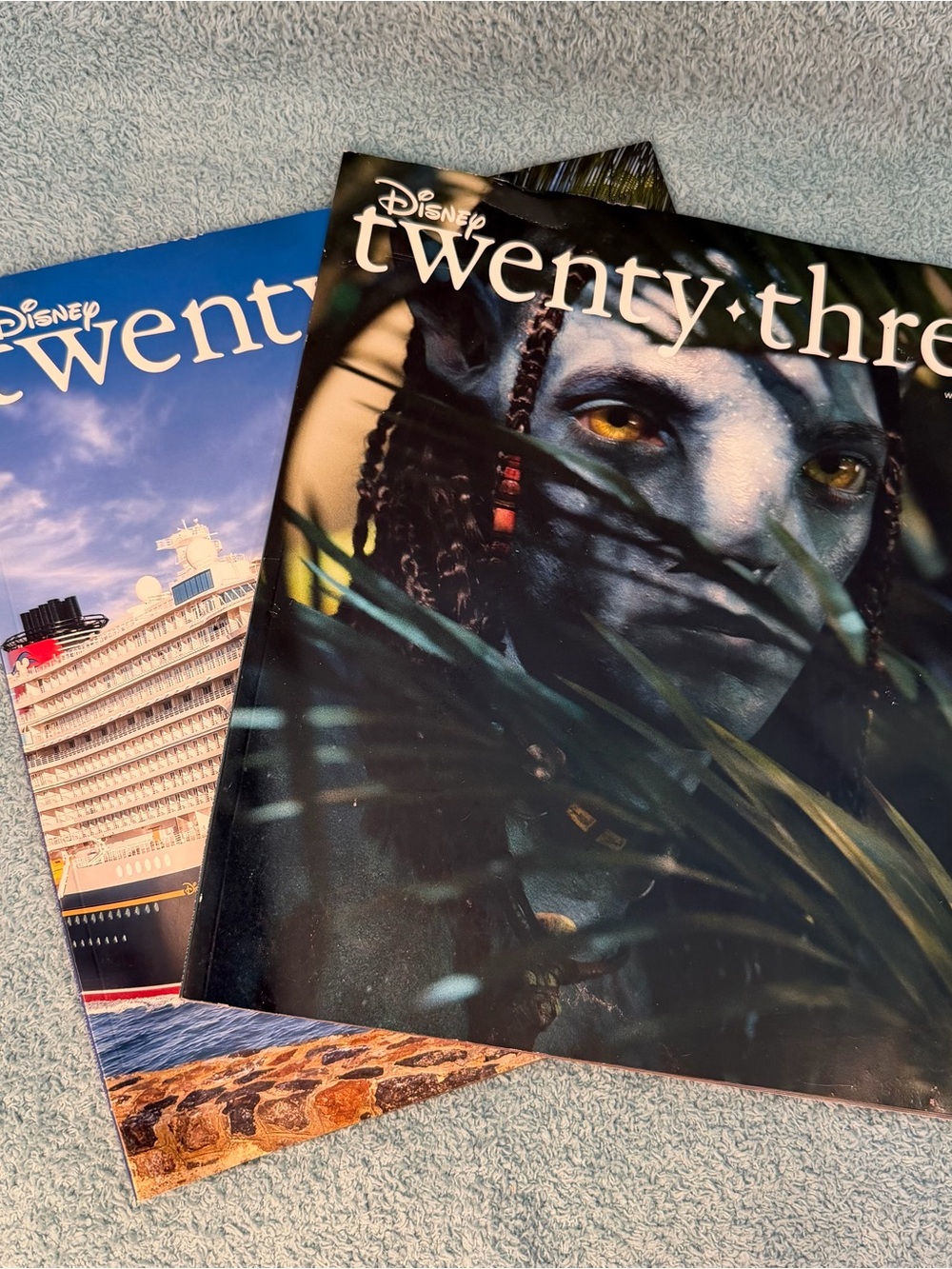 Disney Twenty-Three D23 Magazine Lot Winter & Summer 2022 Avatar & Cruise Line